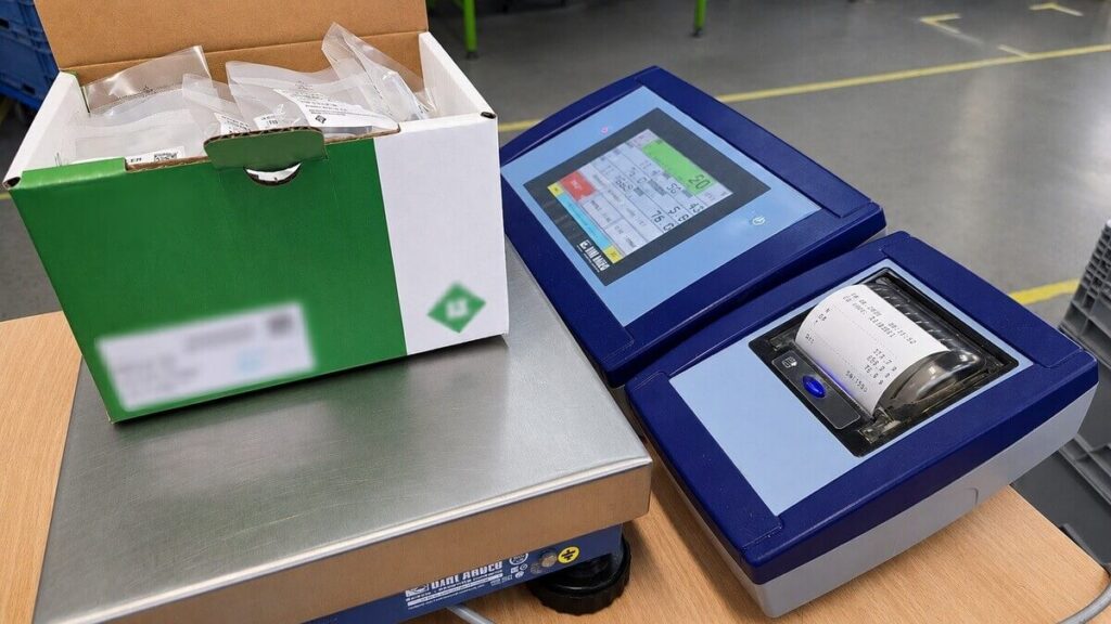 váženie a počítanie komponentov pri kontrole kvality – dvs group